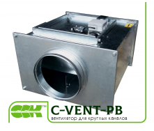 Вентилятор канальний C-VENT-PB-160В-4-220 для круглих каналів з назад загнутими лопатками